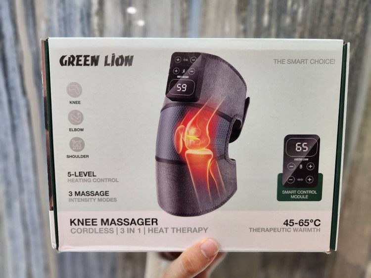 🦵 ماساژور زانو گرمکندار مدل FEVER MASSAGE KNEE PADS AM-11