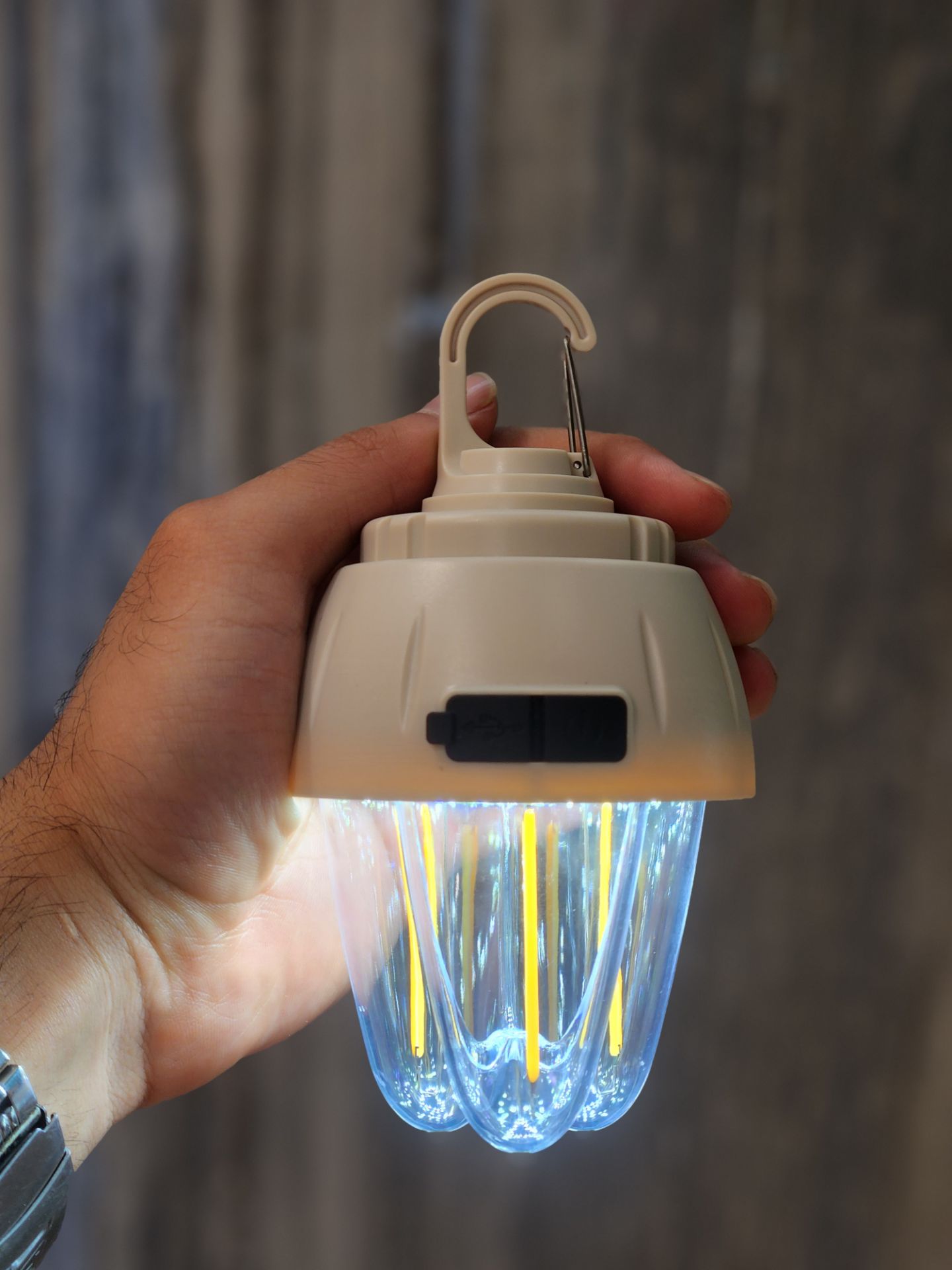 چراغ آویز کمپینگ شارژی مدل HK-899