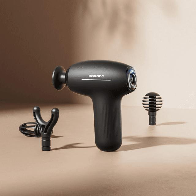 ماساژور برقی پرودو مدل Cordless PDLFSTMG01BK | ۵ سرعته | ۳ ساعت استفاده | ۴ سری ماساژ